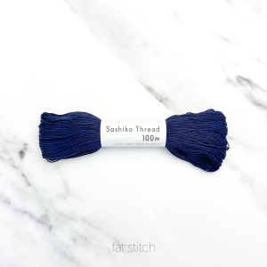 Sashiko Thread Large Skein Navy Blue