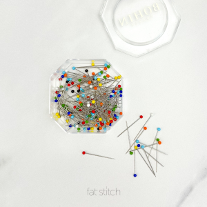 Fine Glass Head Pins by Bohin 150pk 30mm (1 1/4in) #26589