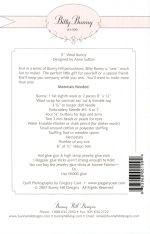 Bitty Bunny Pincushion