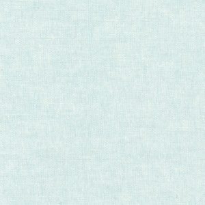Essex Yarn Dyed–Aqua–Linen Cotton Blend