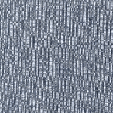 Essex Yarn Dyed–Indigo–Cotton Linen Blend