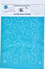 Full Line Stencil Swirls and Curls