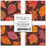 Jeweled Leaves by Parvaneh Holloway–Ten Squares