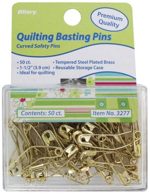 Quilting Basting Pins 1-1/2in 50pk