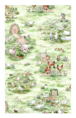 Bunny Lane by Briar Hill Designs–Charm Squares–Print