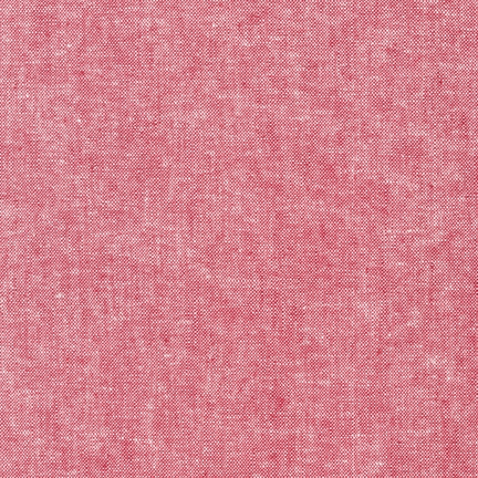 Essex Yarn Dyed–Red–Cotton Linen Blend