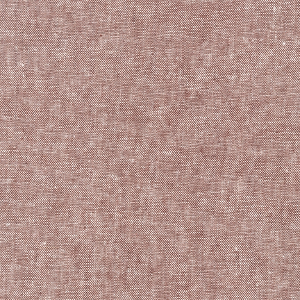 Essex Yarn Dyed–Rust–Cotton Linen Blend