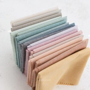 Everyday Chambray Fat Quarter Bundle by Fabelism–All Natural Bamboo-Cotton Blend