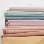 Everyday Chambray Fat Quarter Bundle by Fabelism–All Natural Bamboo-Cotton Blend