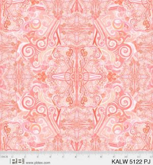 Pink Kaleidoscope 108" Wide Back