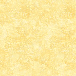 Serene Texture Yellow paisley – 108 wide back – Jetty Home Collection 100% Cotton