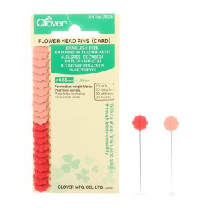 Clover Flower Head Pins–Size 32–2in 20ct