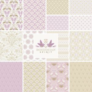 Fabric Cloud9 Precuts Bohemian Spirit 5x5" Squares Charm Pack 42pc Bundle #600324-X