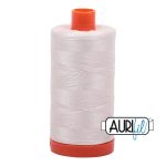 Aurifil Muslin 50wt 2/ply – 100% Egyptian Cotton Mako Thread – Large Spool 1422 Yards – #MK50-2311