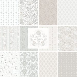Fabric Cloud9 Precuts Gentle Whispers 42pc 5" Squares Bundle 600332-X