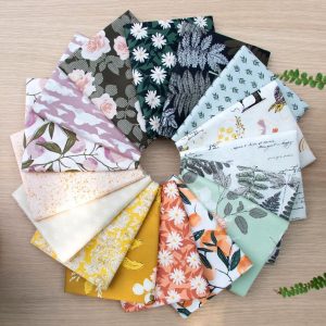 Her & History - Fabric Wonders – Fat Quarter Bundle – Bonnie Christine – Art Gallery Fabrics –16 Pieces –FQWHEH