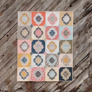 Venetian Windows Quilt Pattern | Chenille-It Blooming Bias #C-732