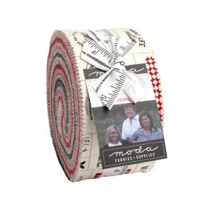 Threads Jelly Roll® 2.5" x 44" – Quality Quilting Cotton – 40 Pieces – Sweetwater – Moda Precuts – #55680JR