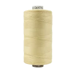 Ecru – Wonderfil Konfetti Solid – 50wt 3/ply – 100% Egyptian Cotton Thread – Low Lint – Large Spool 1094 Yards – #KT1-102