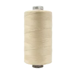 Ivory – Wonderfil Konfetti Solid – 50wt 3/ply – 100% Egyptian Cotton Thread – Low Lint – Large Spool 1094 Yards – #KT1-406